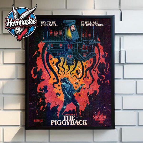 Stranger Things 4 x Butcher Billy Chapter 9 The Piggyback Poster Canvas Decor