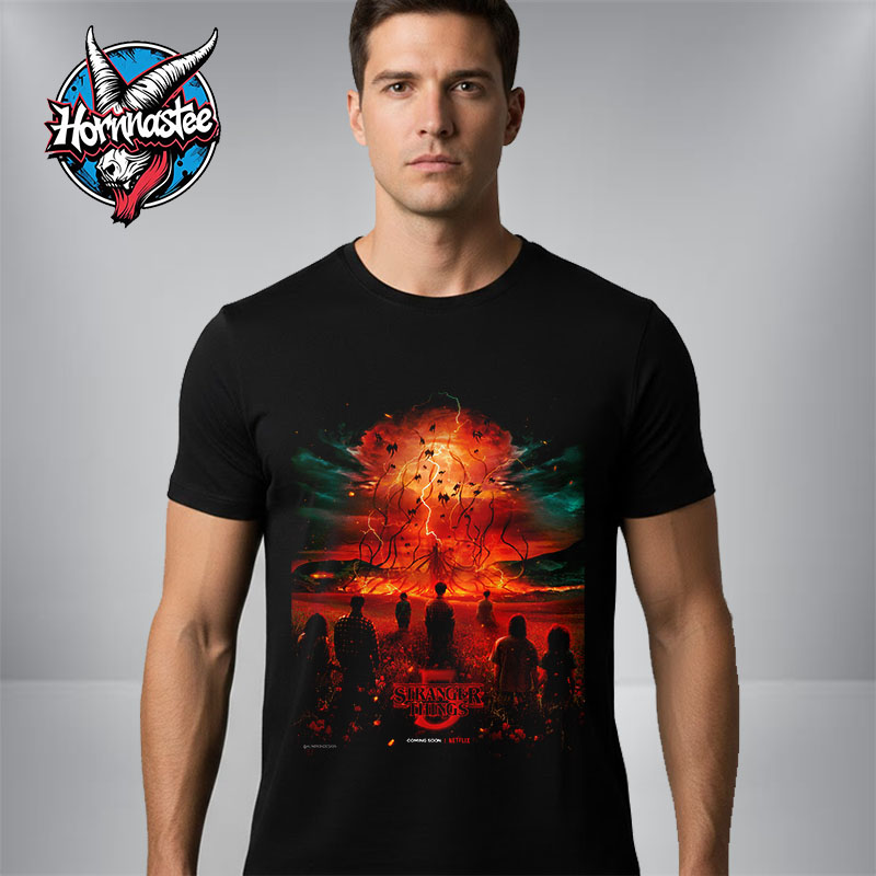Stranger Things 5 Final Trailer Coming Soon Netflix Unisex T Shirt Stranger Things 5 Final Trailer Coming Soon Netflix Unisex T Shirt