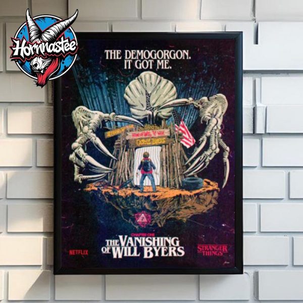 Stranger Things Season 1 x Butcher Billy Chapter 1 The Vanishing Of Will Byers Poster Home Decor Canvas