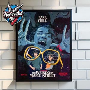 Stranger Things Season 1 x Butcher Billy Chapter 2 The Weirdo On Maple Street Poster Home Decor Canvas