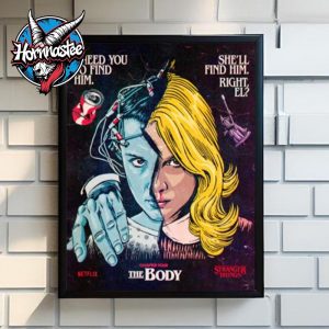 Stranger Things Season 1 x Butcher Billy Chapter 4 The Body Poster Home Decor Canvas