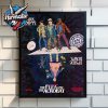 Stranger Things Season 1 x Butcher Billy Chapter 3 Holly Jolly Street Poster Home Decor Canvas
