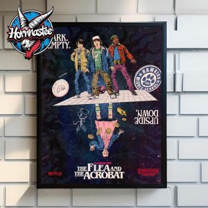 Stranger Things Season 1 x Butcher Billy Chapter 5 The Flea and The Acrobat Poster Home Decor Canvas