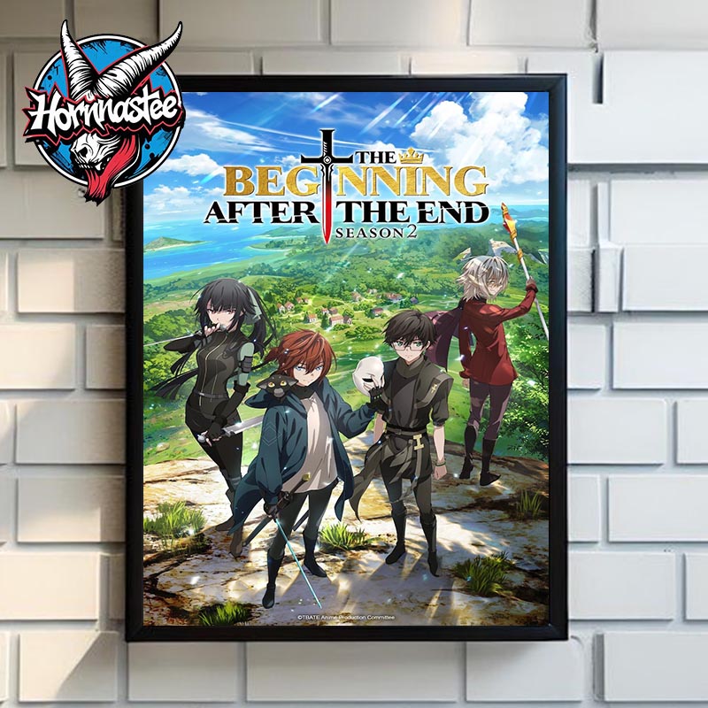The Beginning After The End Season 2 New Anime Premieres On April 2026 Poster Home Decor Canvas The Beginning After The End Season 2 New Anime Premieres On April 2026 Poster Home Decor Canvas
