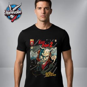 The Black Phone 2 2025 Comic Art By Swangzhel Unisex T Shirt The Black Phone 2 2025 Comic Art By Swangzhel Unisex T Shirt