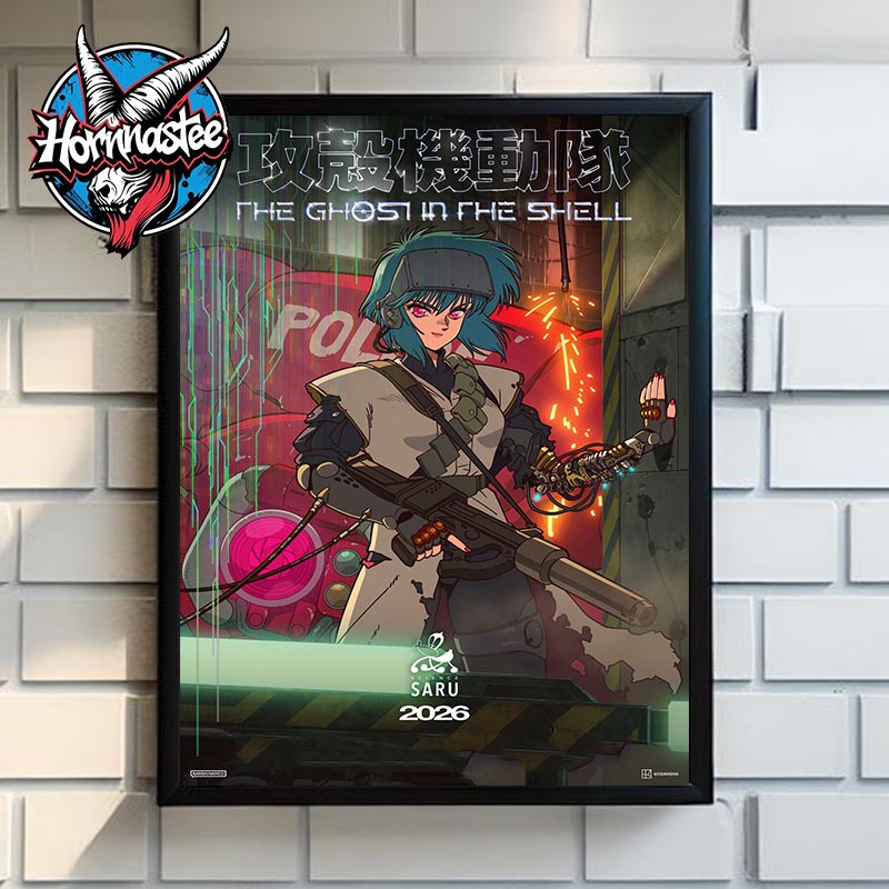 The Ghost In The Shell New Anime Series By Science Saru January 2026 Poster Canvas Decor The Ghost In The Shell New Anime Series By Science Saru January 2026 Poster Canvas Decor