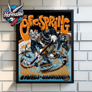 The Offspring Stockholm Sweden Show On October 9 2025 At Hovet Arena Poster Home Decor Canvas