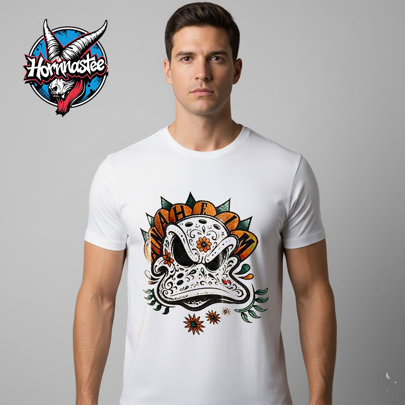 Anaheim Ducks The Pond Press Dia De Los Muertos Day Of The Dead On November 2 2025 At Honda Center Unisex T Shirt Anaheim Ducks The Pond Press Dia De Los Muertos Day Of The Dead On November 2 2025 At Honda Center Unisex T Shirt