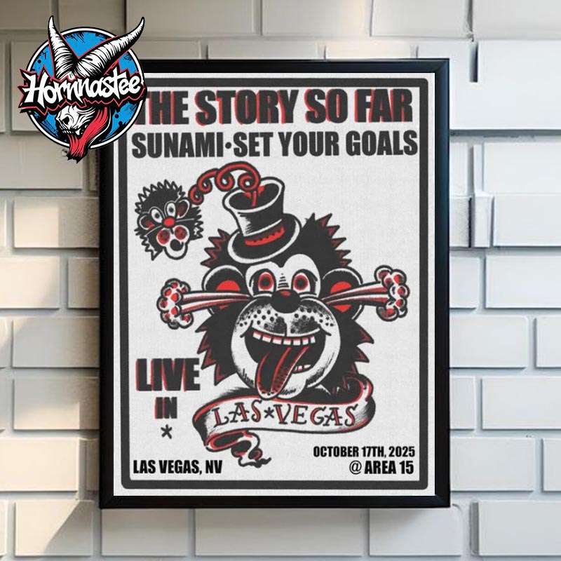 The Story So Far Live In Las Vegas NV On October 17 2025 At Arena 15 Poster Home Decor Canvas The Story So Far Live In Las Vegas NV On October 17 2025 At Arena 15 Poster Home Decor Canvas