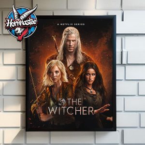 The Witcher Season 4 A Netflix Series Only On Netflix Now Playing Poster Canvas Decor The Witcher Season 4 A Netflix Series Only On Netflix Now Playing Poster Canvas Decor