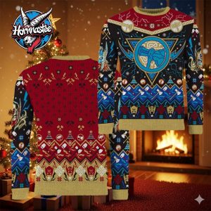 Thor Santa I Know Him Marvel Ugly Sweater