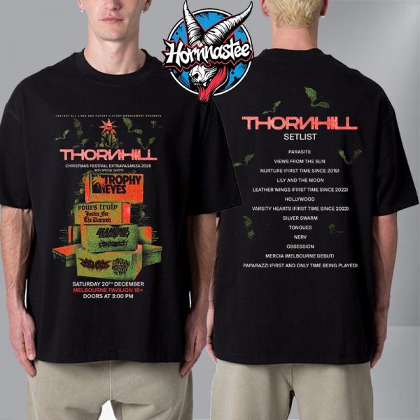 Thornhill Christmas Festival Extravaganza 2025 On December 20 2025 Setlist Unisex T Shirt Two Sided