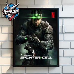 Tom Clancy’s Splinter Cell Poster Home Decor Canvas