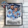 MLB World Series Capital One 2025 Toronto Blue Jays vs Los Angeles Dodgers Poster Canvas Decor