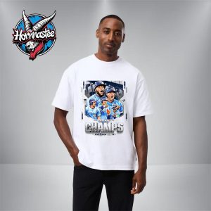 Toronto Blue Jays MLB American League Champions Postseason 2025 Unisex T Shirt Toronto Blue Jays MLB American League Champions Postseason 2025 Unisex T Shirt