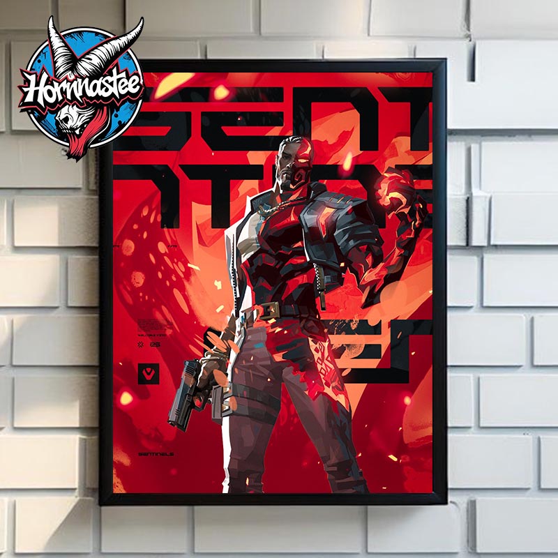 Valorant VETO Sentinels New Agent Poster Home Decor Canvas Valorant VETO Sentinels New Agent Poster Home Decor Canvas
