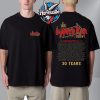Vans Warped Tour Exclusive Tee Mohawk Skull Unisex T Shirt Two Sided