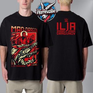 WWE Ilja Dragunov Moscow Maestro Unisex T Shirt Two Sided