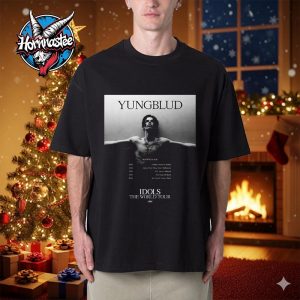 Yungblud Idols The World Tour Australia 2026 Schedule Unisex T Shirt