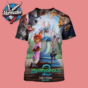 Zootopia 2 New International Poster In Theaters On November 26 2025 All Over Print Shirt