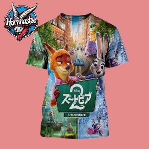 Zootopia 2 New Official Japan Poster In theaters On November 26 2025 All Over Print Shirt Zootopia 2 New Official Japan Poster In theaters On November 26 2025 All Over Print Shirt