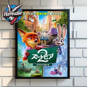 Zootopia 2 New Official Japan Poster In theaters On November 26 2025 Poster Canvas Decor Zootopia 2 New Official Japan Poster In theaters On November 26 2025 Poster Canvas Decor