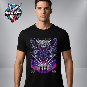 Babymetal Los Angeles Concert Poster On November 1 2025 At Intuit Dome In Los Angeles Special Arena Show In US Unisex T Shirt
