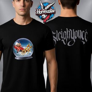 Beyonce Sleighyonce Holiday Unisex T Shirt Two Sided