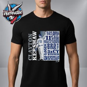 Clayton Kershaw GOAT List Unisex T Shirt