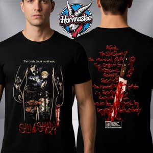 Eminem Slim Shady Massacre Halloween Merchandise Body Count The Body Count Continues Unisex T Shirt Two Sided