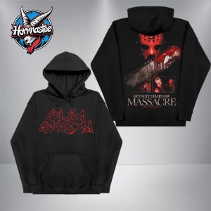 Eminem Slim Shady Massacre Halloween Merchandise Detroit Chainsaw Massacre A Shady Records Film Unisex Hoodie