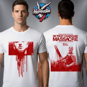 Eminem Slim Shady Massacre Halloween Merchandise Detroit Chainsaw Massacre Unisex T Shirt Two Sided
