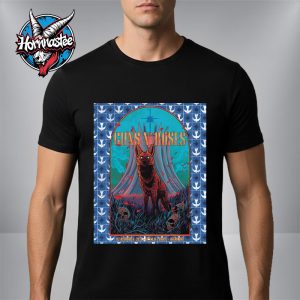 Guns N Roses Brasilia Brazil Venue Poster At Arena Mane Garrincha On November 2 2025 Brazil Unisex T Shirt