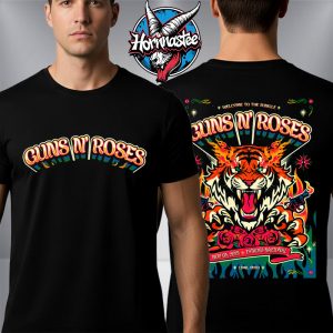 Guns N Roses Lima Peru Event Poster At Estadio Nacional On November 5 2025 Welcome To The Jungle Poster Fanart Unisex T Shirt Two Sided