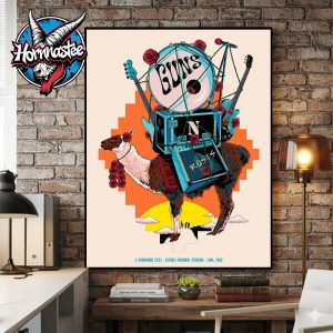 Guns N Roses Lima Peru Show 2025 At Estadio Nacional Stadium On November 5 2025 Poster Canvas Decor