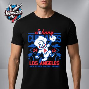 Johnny Cupcakes x Los Angeles Dodgers Back To Back Bakeball Champs 2025 Unisex T Shirt