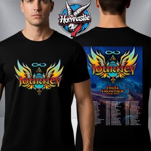 Journey Band Final Frontier Tour 2026 Official Schedule Tour Dates Unisex T Shirt Two Sided