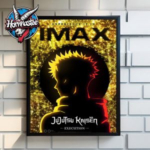Jujutsu Kaisen Execution IMAX Poster Release In IMAX Theaters On December 3 2025 Poster Canvas Decor