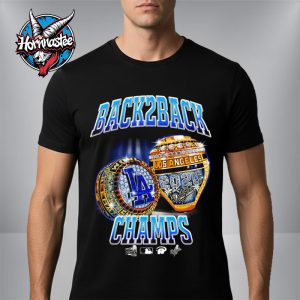 Los Angeles Dodgers Back To Back World Series 2025 Champion Champs Ring Unisex T Shirt