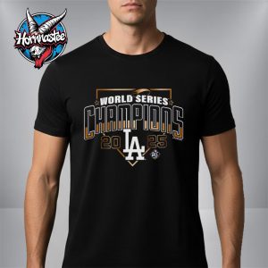 Los Angeles Dodgers Mitchell And Ness 2025 World Series Champions Arch Unisex T Shirt