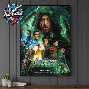 Marvel Studios Avengers Doomsday In Theaters On May 2026 Poster Fanmade Poster Canvas Decor