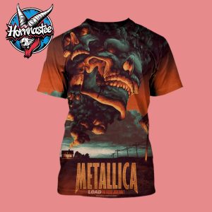 Metallica LOAD Poster The House Jack Built Art By Max Loffler All Over Print Shirt