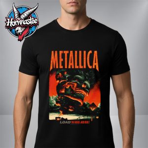 Metallica LOAD Poster The House Jack Built Art By Max Loffler Unisex T Shirt