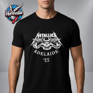 Metallica M72 Adelaide Pop Up Exclusive Merchandise Australia Tour On November 5 2025 In Australia Unisex T Shirt