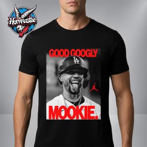 Mookie Betts Good Googly Poster Jordan Celebrate Dodgers MLB 2025 World Series Champions Unisex T Shirt