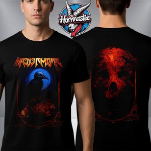 Nevermore Ravenmore Exclusive Merchandise By Drummer Van Williams Unisex T Shirt Two Sided