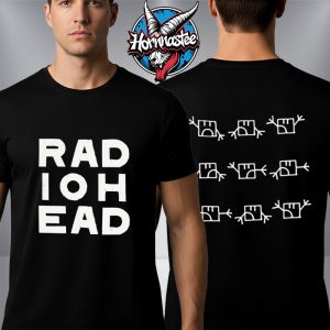 Radiohead 2025 Semaphore Unisex T Shirt Two Sided