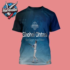 Shohei Ohtani Los Angeles Dodgers Silver Slugger Award Winner 2025 All Over Print Shirt