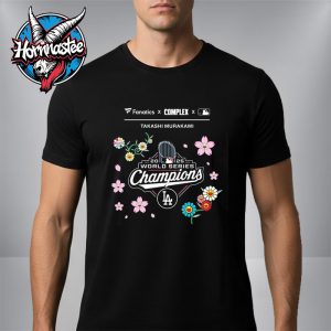 Takashi Murakami x LA Dodgers MLB World Series Champions 2025 Unisex T Shirt