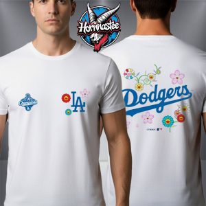 Takashi Murakami x Los Angeles Dodgers World Series Champions 2025 Unisex T Shirt Two Sided